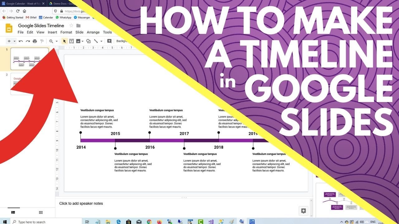 How Do You Make A Timeline In Google Docs