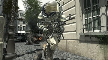 cool split screen video on MW3 endless waves of bots