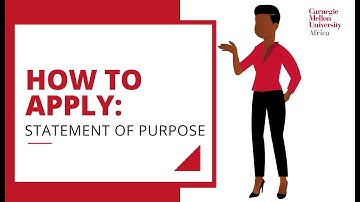 How to Apply: Statement of Purpose