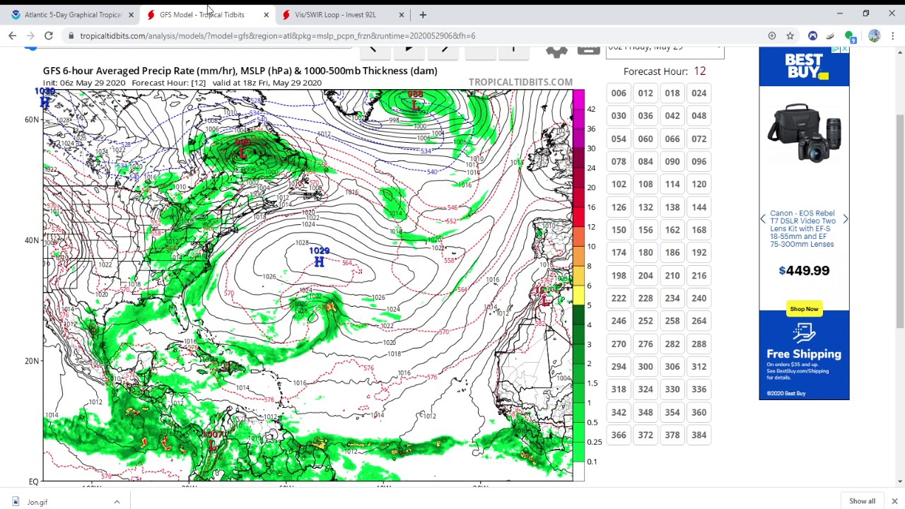Invest 92L update