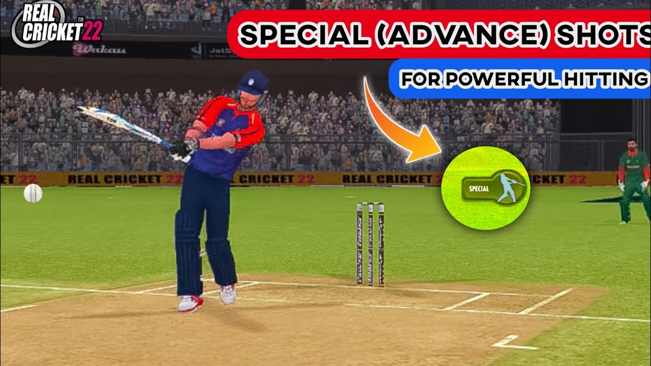 Unlock Your BEST Batting Skills with Advanced Shots in Real Cricket 22 ...