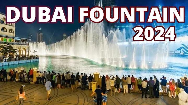 Breathtaking Dancing Fountain Show at Dubai Mall | Stunning Burj Khalifa Views | Luxury Dubai in 4K