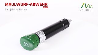Maulwurf-Abwehr Basic Der Batteriebetriebene Maulwurfsschreck Von Gardigo