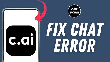 How To Fix Character Ai Chat Error Real Solution