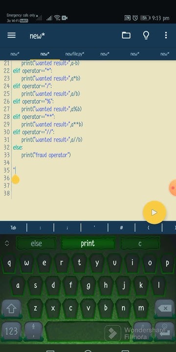 making simple calculator using if/else/elif in python - YouTube