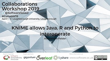 KNIME allows Java, R and Python to interoperate
