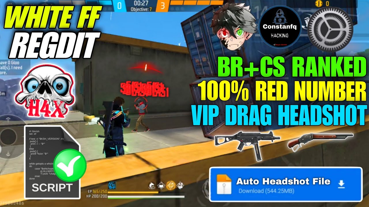 Ob52 update no drag body headshot config file free fire aimbot+aimlock | free fire Max headshot hack