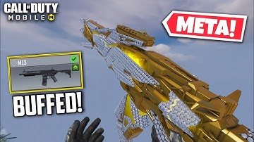 The M13 BEST "META" Gunsmith/Loadout Class Setup | Fast ADS + No RECOIL High Accuracy | S2 CODM
