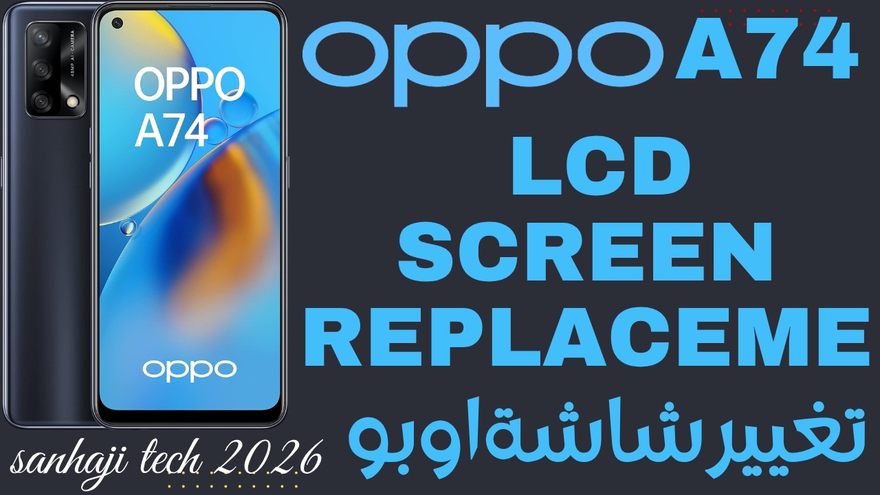Display LCD AGCUT Per Oppo A74 4G CHP2219 Con Touch Screen E Kit Di Riparazione, Sostituzione Schermo Nero Senza Impronte - 3