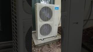 Midea 48000 BTU 5 zone mini split - Part 2 System Mounting