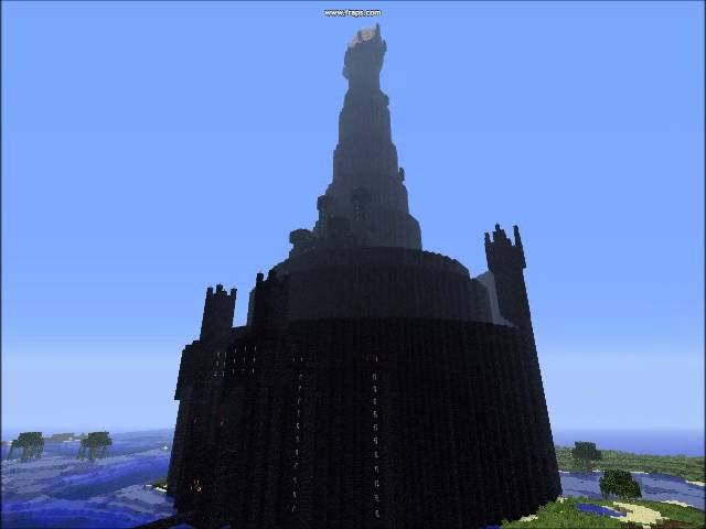 Barad-dûr: the Dark Tower/eye of Sauron From Lord of the Rings 