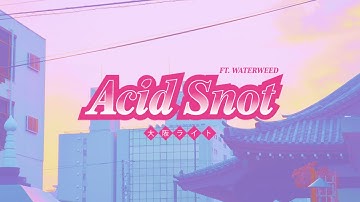 Osaka Lights // 大阪ライト ft. Waterweed (Official Karaoke Video)