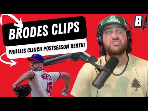 PHILLIES CLINCH POSTSEASON BERTH IN GAME 162!!!!!! | Brodes Clips