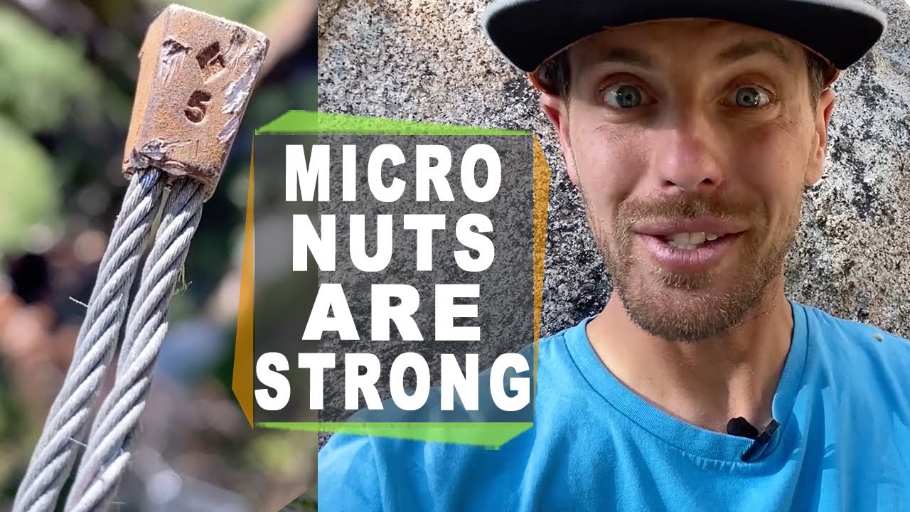 You won't believe how strong micro stoppers are! Climbing nuts tested in real rock YouTube