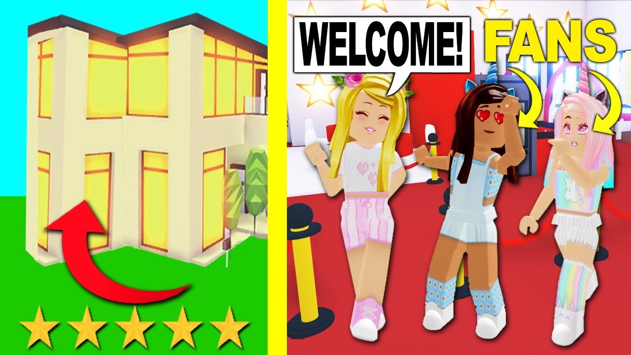 I Built A Hotel For All My Fans In Adopt Me Roblox Youtube - escapa del guest gigante en roblox youtube