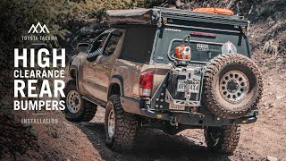 [2016+] Toyota Tacoma – High Clearance Rear Bumper Install (Swing Out & Non Swing)