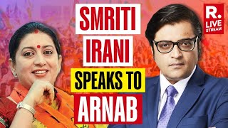 Smriti Irani Speaks To Arnab On Rahul Gandhi, Personal Attacks & Rohith Vemula Case | Arnab's Debate