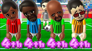 Wii Party MiniGames - Player Vs Sakura Vs Matt Vs Akira (4 Players,Master Difficulty)