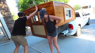 DIY Truck Bed Camper/ Tiny House  Build Part 2