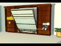 Murphy Bed, Wall Bed, Panel Bed & Library Bed