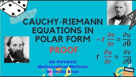 Polar form of the Cauchy-Riemann Equations | Cauchy-Riemann Equations Proof |