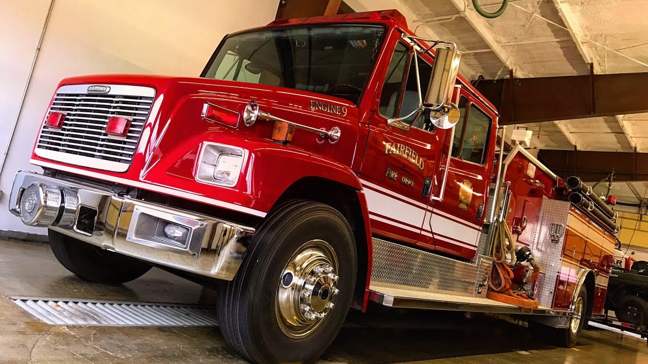 Fairfield City Fire Dept. Engine 9 (Walk Around) YouTube