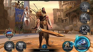 Bladebound : hack and slash RPG android gameplay firstlook review