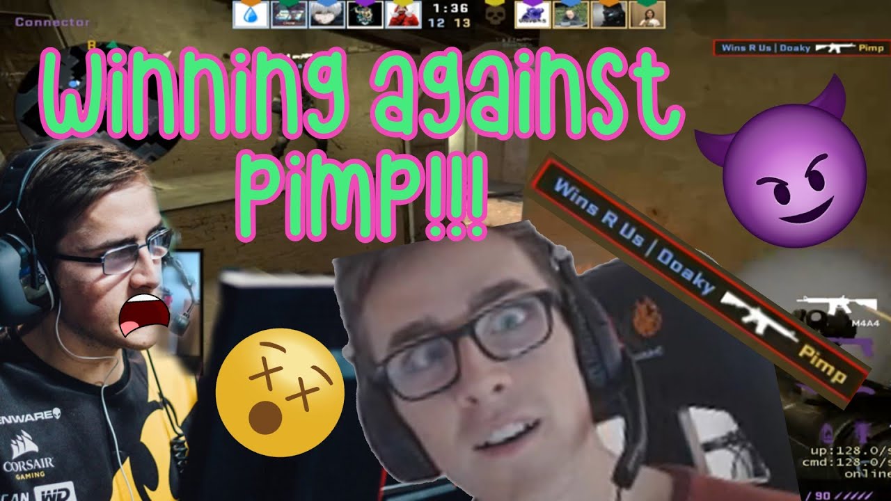 I Beat Pimp!!! // Winning against a Pro! // CS:GO Stream Highlights ...