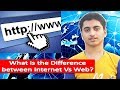 What is the difference between internet vs web www vs internet  aroundthealok