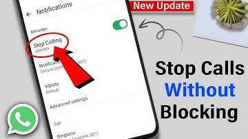 How to stop WhatsApp calls without blocking 2025 | How To Disable Calling in WhatsApp