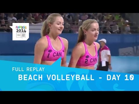 Beach Volleyball - Women's Bronze & Gold Medal | Healthy Eatingll Replay | Nanjing 2014 Youth Olympic Games