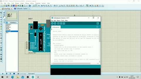 aplikasi pembagi tegangan pada sensor LDR
