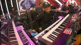 Coach Fildan, Melly, Selfi nyobain Improve Lagu Mawar Putih (Keyboard Cam), #dangdutacademy7