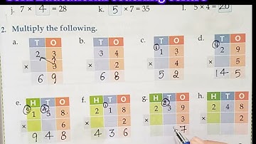 Class-2,lesson-5#chapterrevision#multiplication#maths#mittsure complete exercise by Mukesh