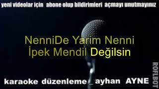 şu tepe pullu tepe karaoke türkçe