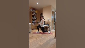 Split squat to a hammer curl