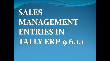 Salesman management in Tally ERP 9 with GST | TALLY ERP 9 6.1.1 (LATEST) GST COST CATEGORY