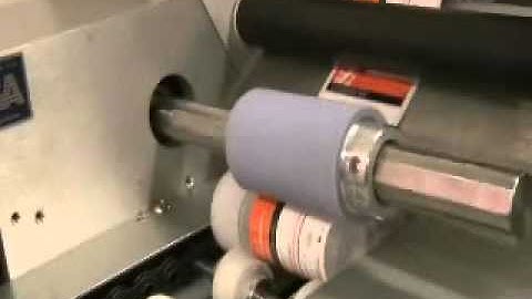 Quadrel | Labeling Systems | Semi Automatic Labeler | Table Top Labeler | Small Diameter labeler