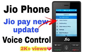 Jio phone jio pay app New update😍 Voice control Feature🔥|jio pay me आया new update screenshot 1