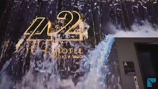 Hotel 42 Lobby LED Wall Content Experience