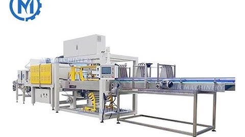 Bottle Shrink Wrap Machine how to shrink wrap bottles automatically ( bottle wrapping machine )