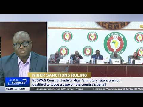 ECOWAS court dismisses plea by Niger’s military administration for sanctions to be lifted