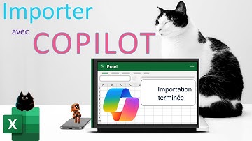 Importer des données Excel avec Copilot (Agenda, Fichiers, Web)