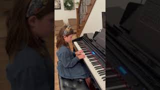 Video thumbnail of "Piano Marvel Competition 2024 - Sophia Ilisei playing "Domnul Ostirii" by Eldad Kids"