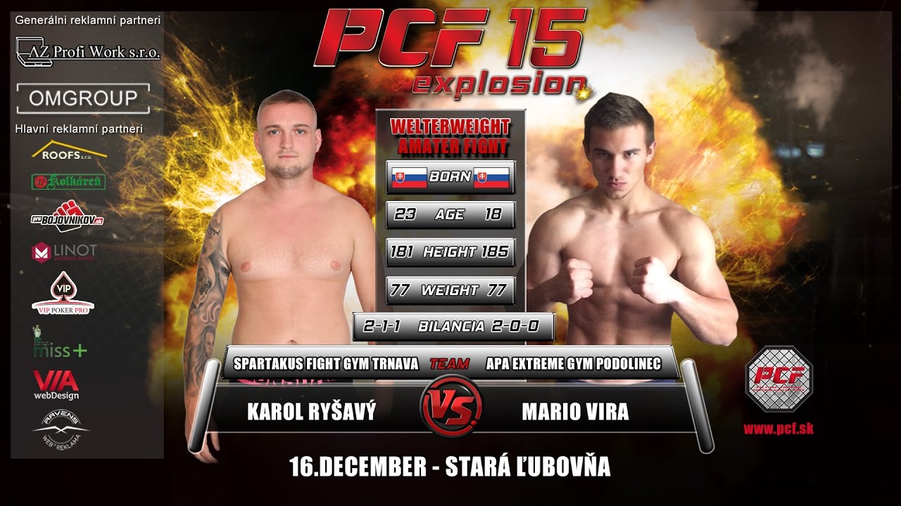 Mario Rysavy PCF 15 - Karol Ryšavý vs. Mario Vira - YouTube