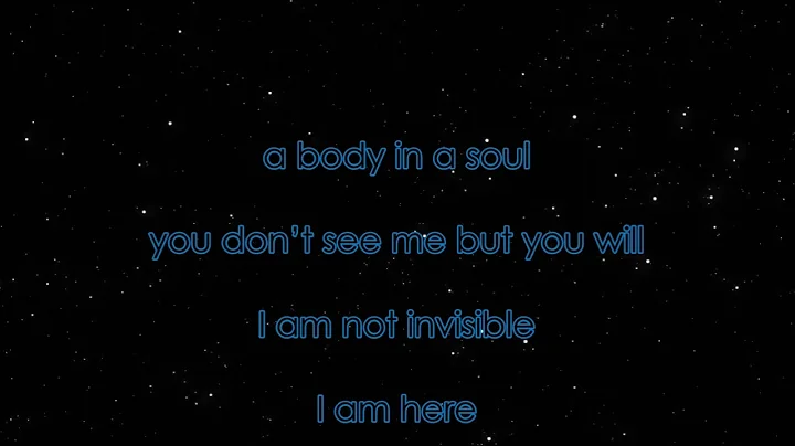 U2 - Invisible (lyrics)