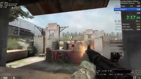 CS:GO Weapons Course Speedrun "2:54.610"