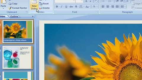 Reuse Slides From Other Presentations in PowerPoint 2007