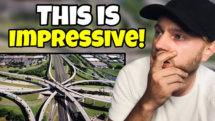 Brit Reacts to Why Are Texas Interchanges So Tall?