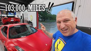 I bought the world's HIGHEST MILEAGE 458!
